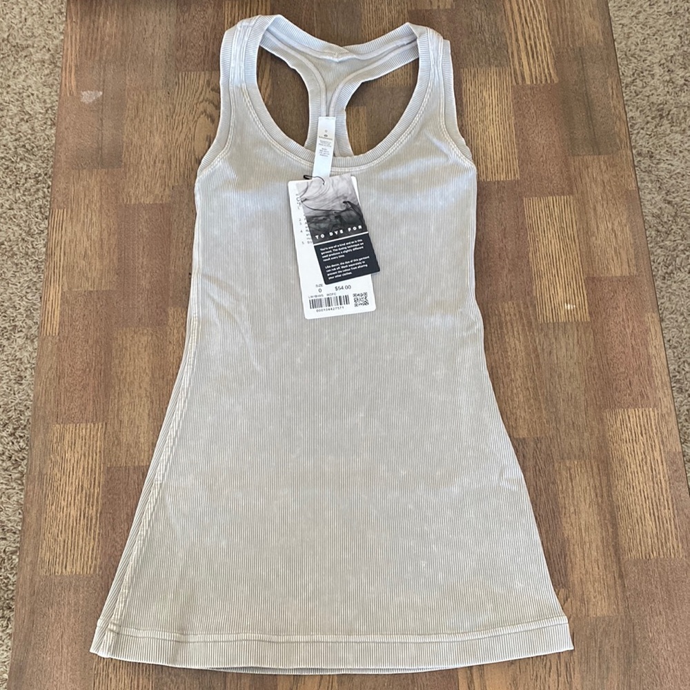 Lululemon Cool Racerback Tank Top Sz 0